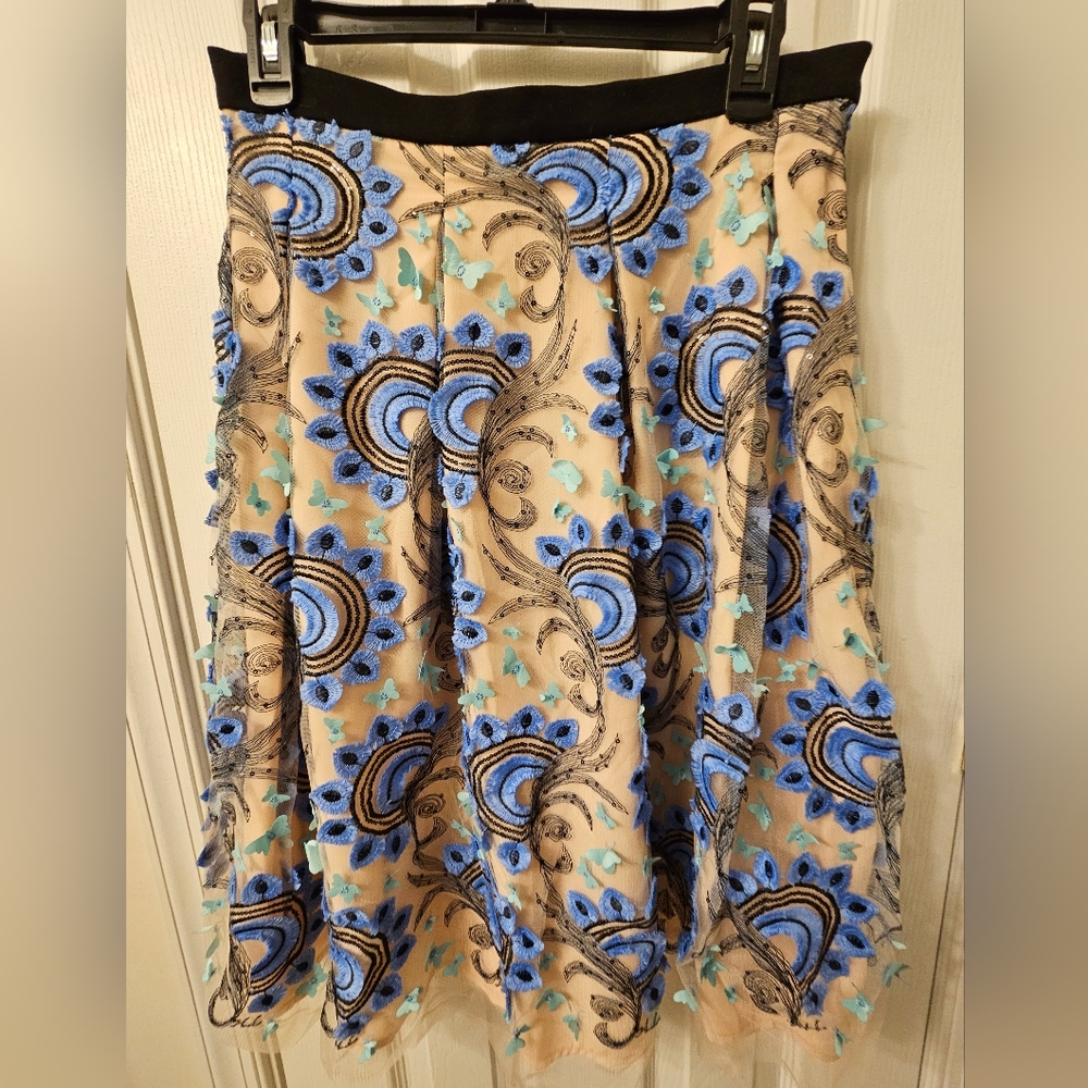 Eva Franco Solstice Tulle Skirt Anthropologie